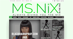 Desktop Screenshot of msnixinthemix.com